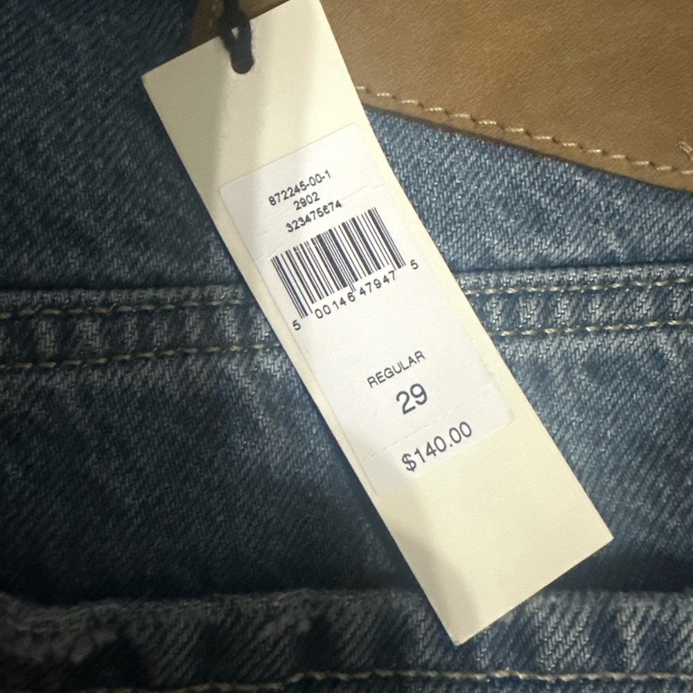 NEW! Banana Republic High-Rise Wide-Leg Lightweight Palazzo Jeans - Multiple 🩷 - Picture 7 of 9